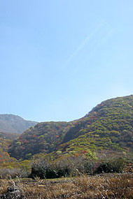 大船山登山道中