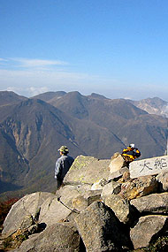 大船山頂上