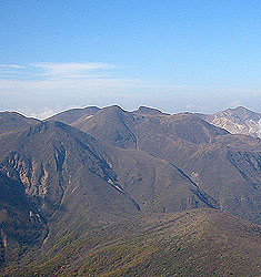 大船山頂上の景色