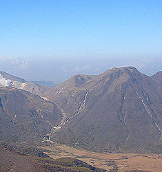 大船山頂上の景色