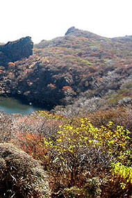 大船山頂上付近の御池