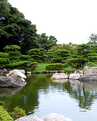 大濠公園、日本庭園・上の池１