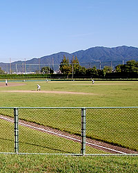 西部運動公園の野球場