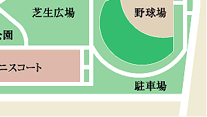 福岡市西区・西部運動公園の地図