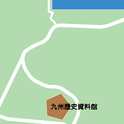 太宰府天満宮・九州国立博物館の地図４